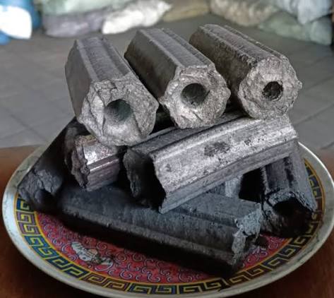 Sawdust Charcoal Briquettes