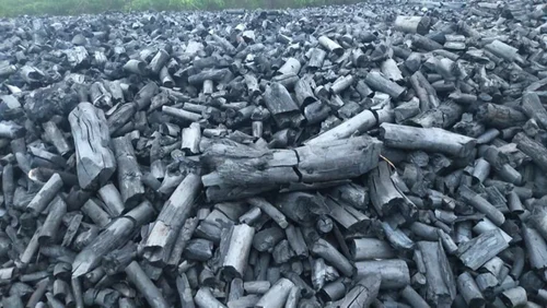 BBQ lump wood charcoal