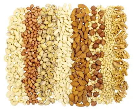 Cashew, Ginger, Sesame, Soybeans